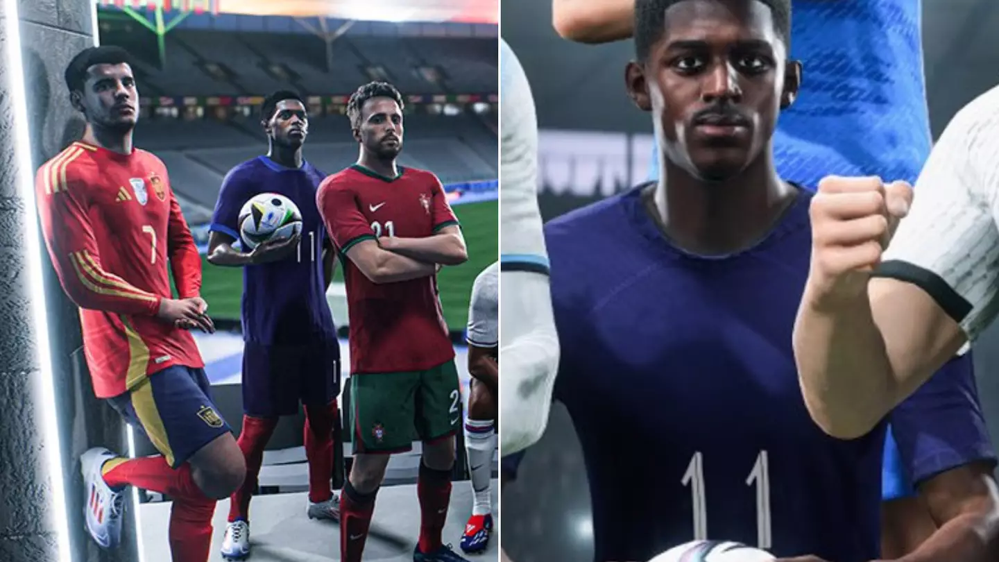 The bizarre reason why EA FC 24 can't use France's kit on Euros cover despite having the licence