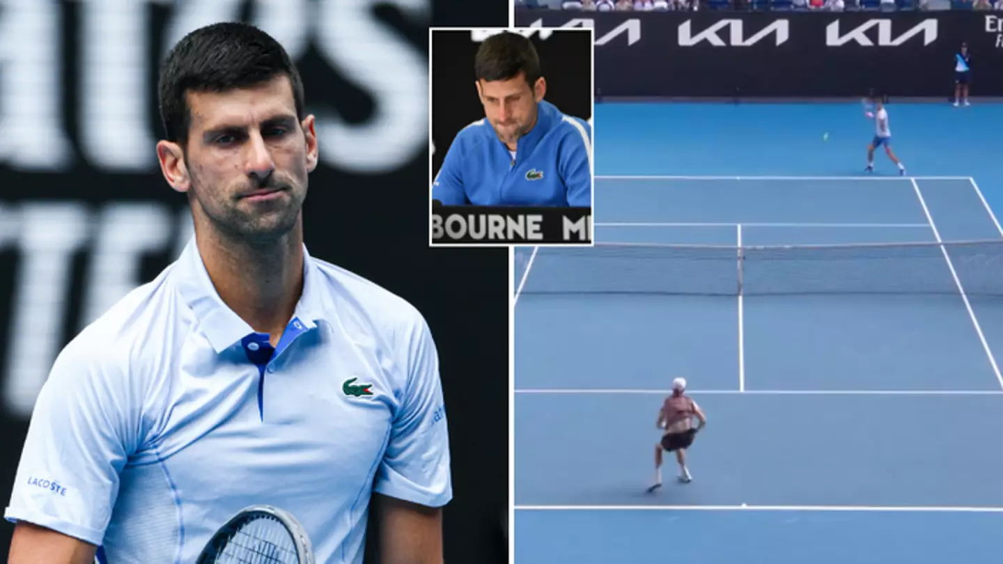 Novak Djokovic did something he's never done before in Australian Open defeat to Jannik Sinner