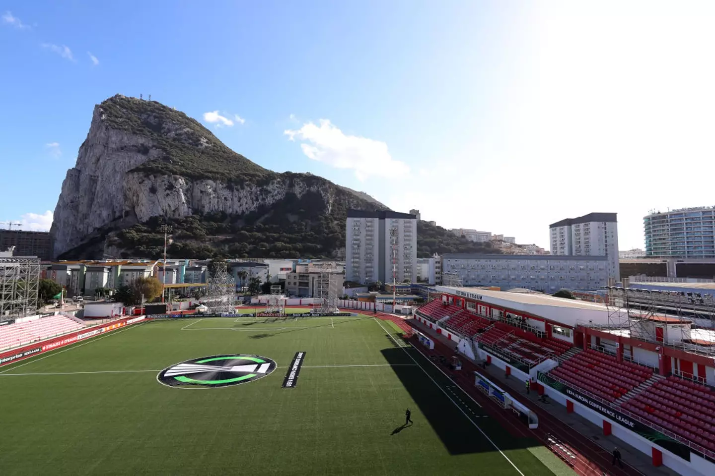 Victoria Stadium in Gibraltar (