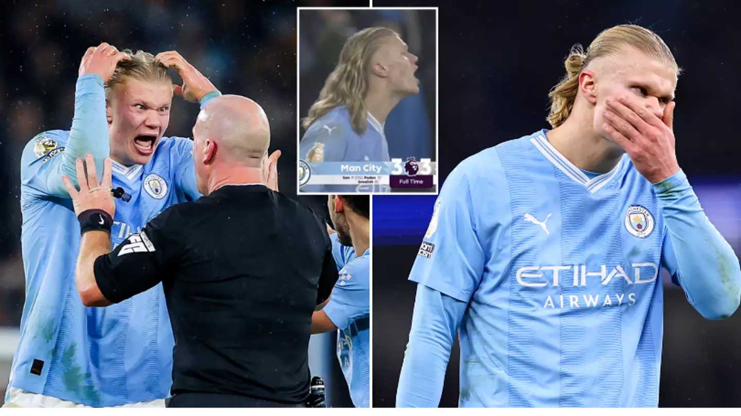 Fans want Erling Haaland banned after 'what he said' in the wake of Manchester City’s 3-3 draw with Tottenham