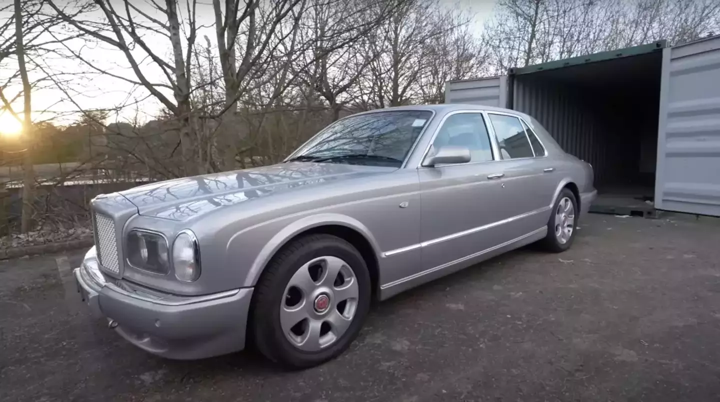 Hall's Bentley. Image: YouTube.