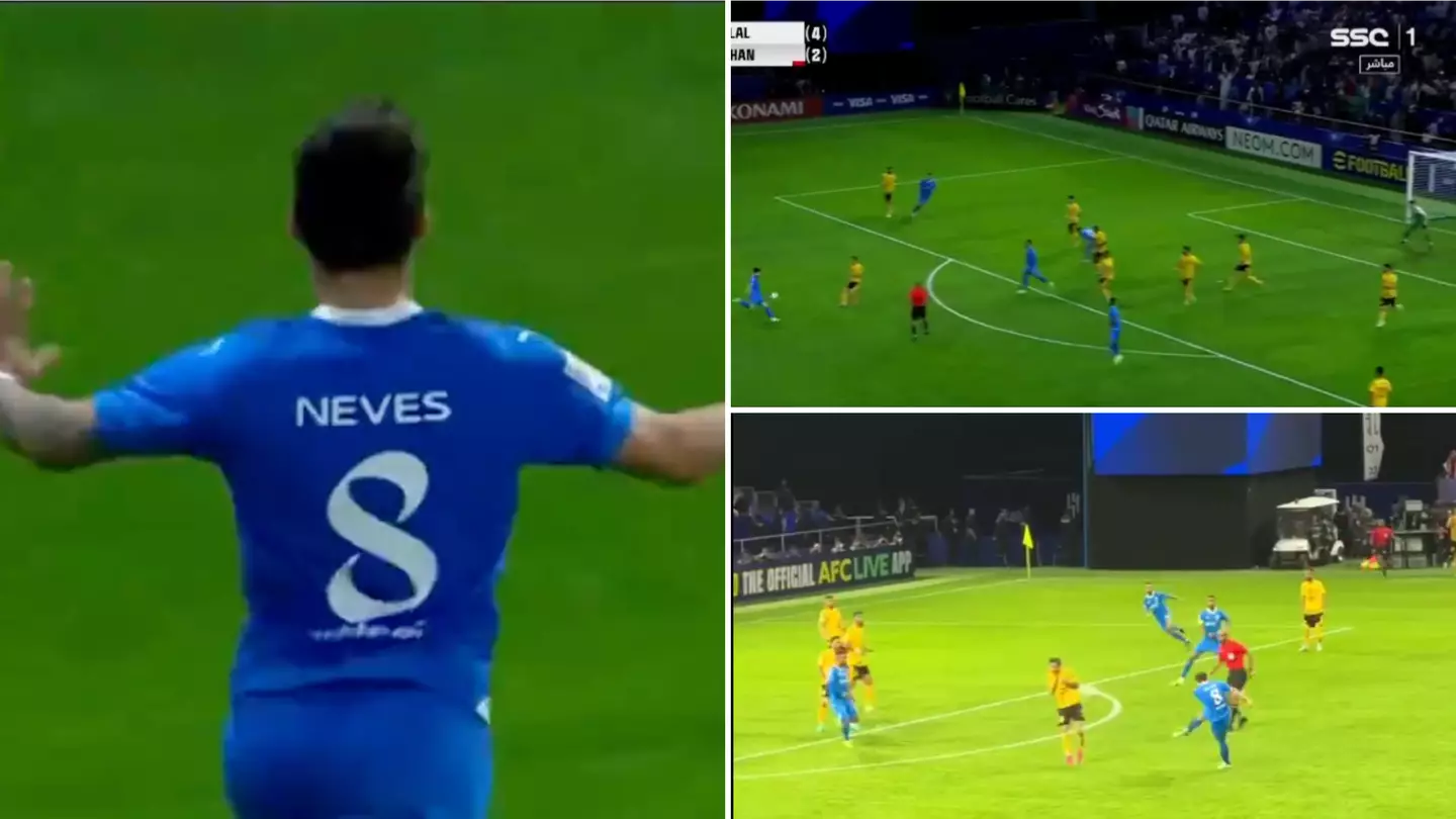 Ruben Neves scores trademark screamer for Al Hilal in AFC Champions League clash vs Sepahan