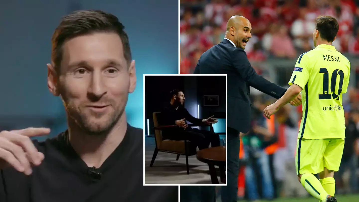 Lionel Messi claimed Pep Guardiola did a 'lot of harm' to football in fascinating interview