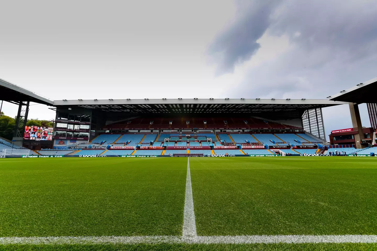 A general view of Villa Park before kick-off. (Alamy)
