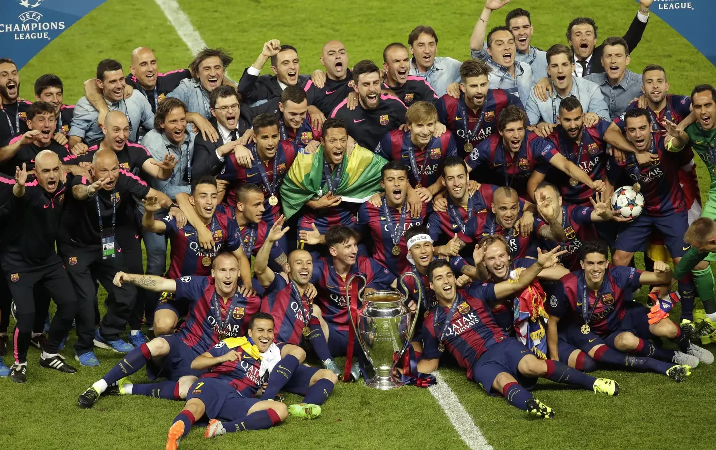 Barcelona's men haven't won the Champions League since 2015. Image: Alamy