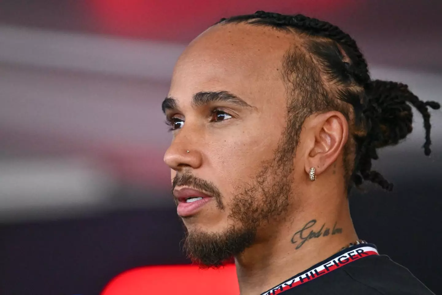Lewis Hamilton refused to sign a fan's helmet after finishing third in the Spanish GP. (Image: Getty)