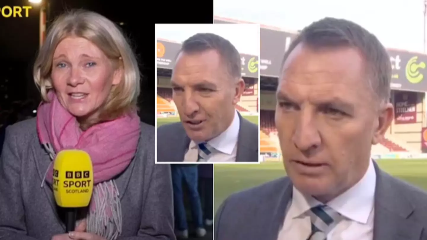 Brendan Rodgers publicly responds after 'good girl' comment as female reporter releases statement