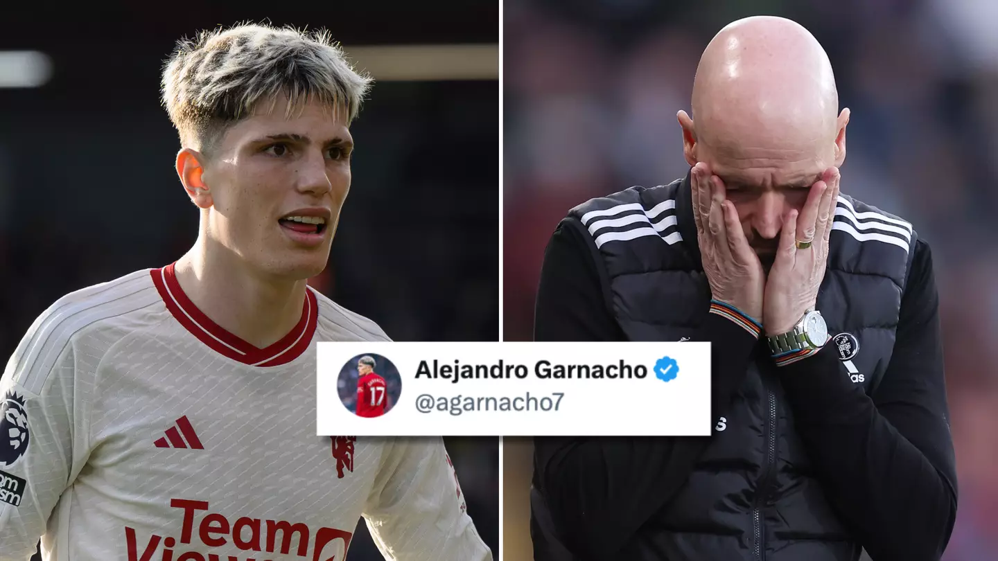 Man Utd issue official response to Alejandro Garnacho tweet controversy as Erik ten Hag takes action
