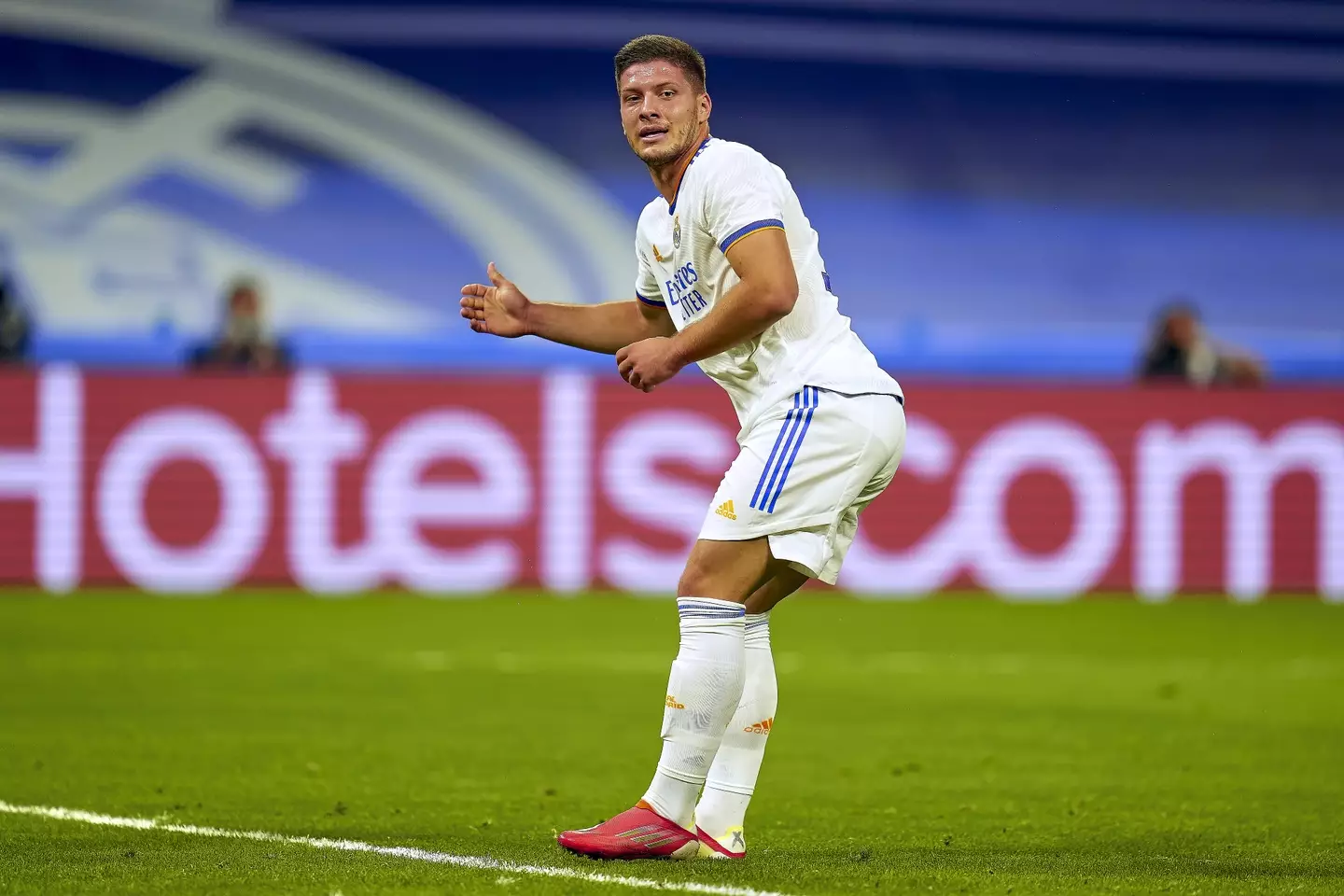 Jovic's move to Real Madrid hasn't worked out. Image: PA Images