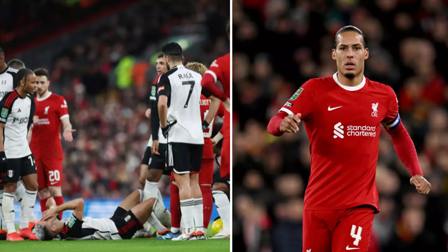 Fans call Andreas Pereira the 'most embarrassing player of all time' after moment that saw Virgil van Dijk booked