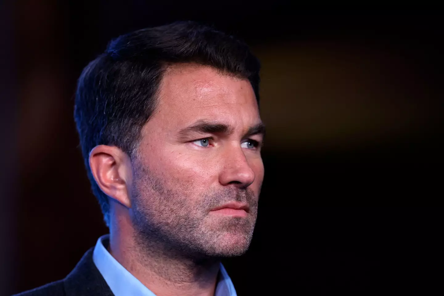 Joshua's promoter Eddie Hearn has confirmed the contracts are yet to be signed for the Fury fight (Image: Alamy)