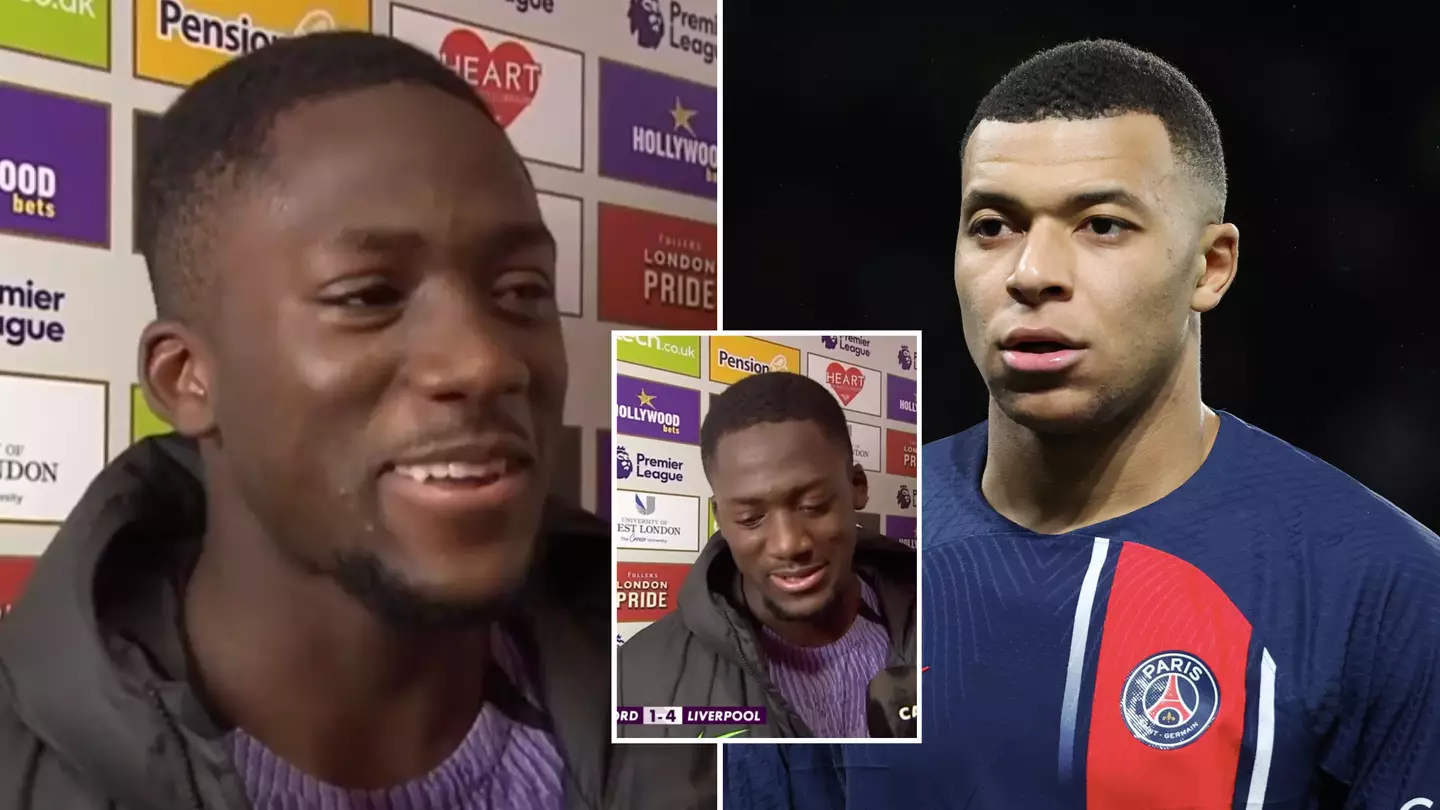Ibrahima Konate comments on Kylian Mbappe joining Liverpool after Brentford win