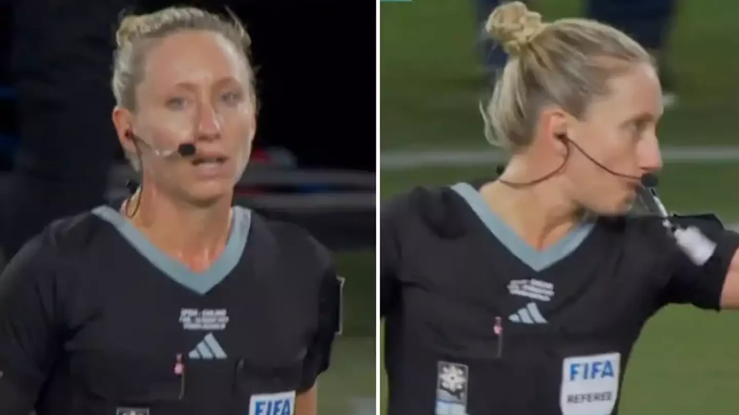Fans all say the same thing after hearing referee speak during Women's World Cup final