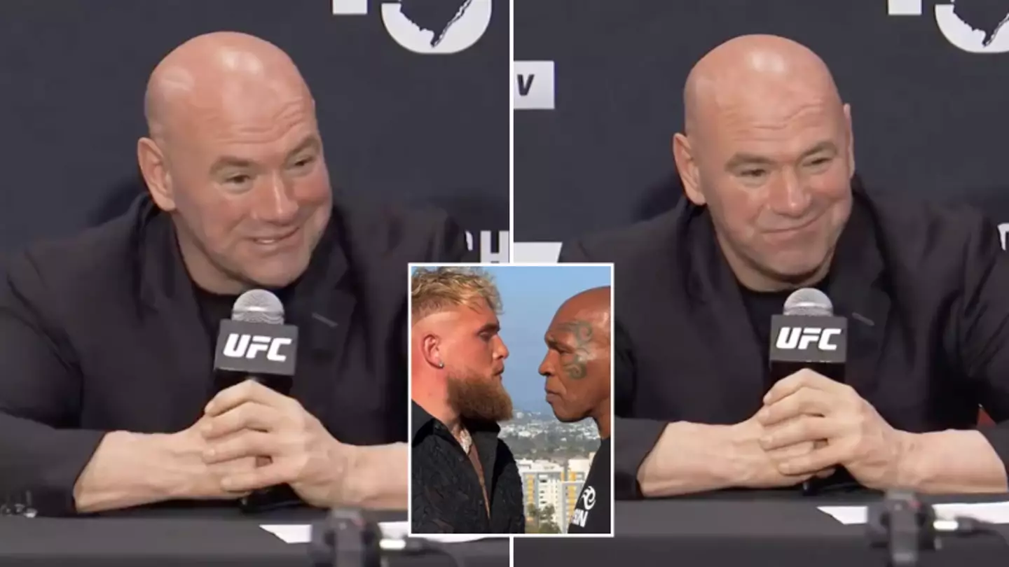 Dana White gives telling response when asked about Mike Tyson vs Jake Paul being cancelled