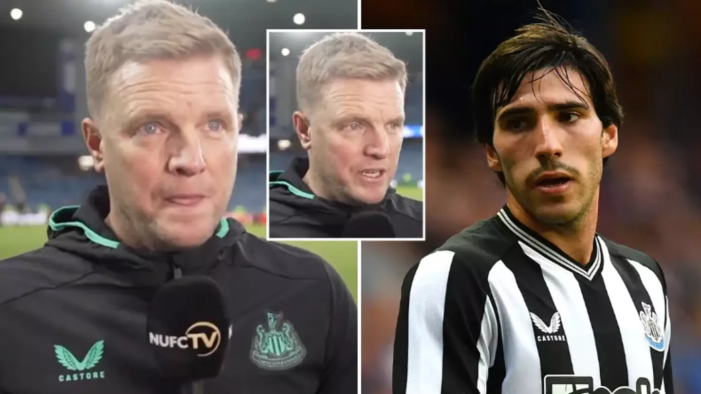 Eddie Howe fires back at claims Sandro Tonali doesn't want to be at Newcastle