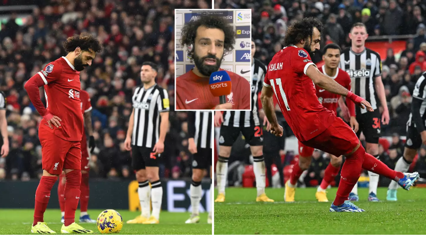 Mohamed Salah’s seemingly superstitious act vs Newcastle helped him score penalty after previous miss
