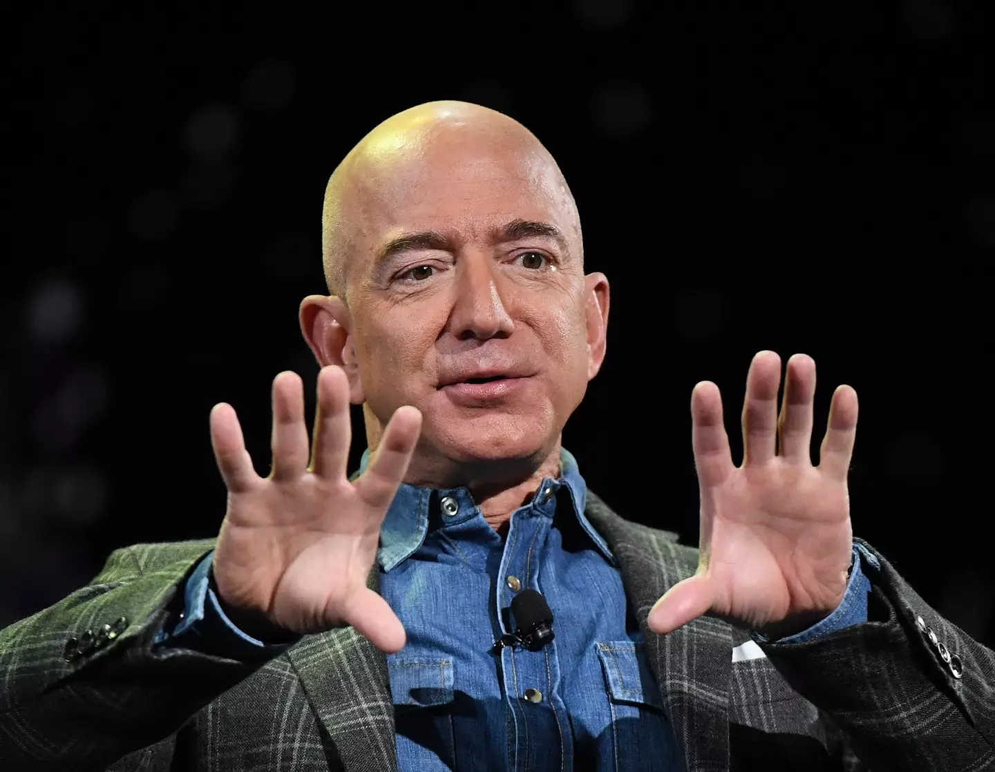 Jeff Bezos is the third richest person in the world.
