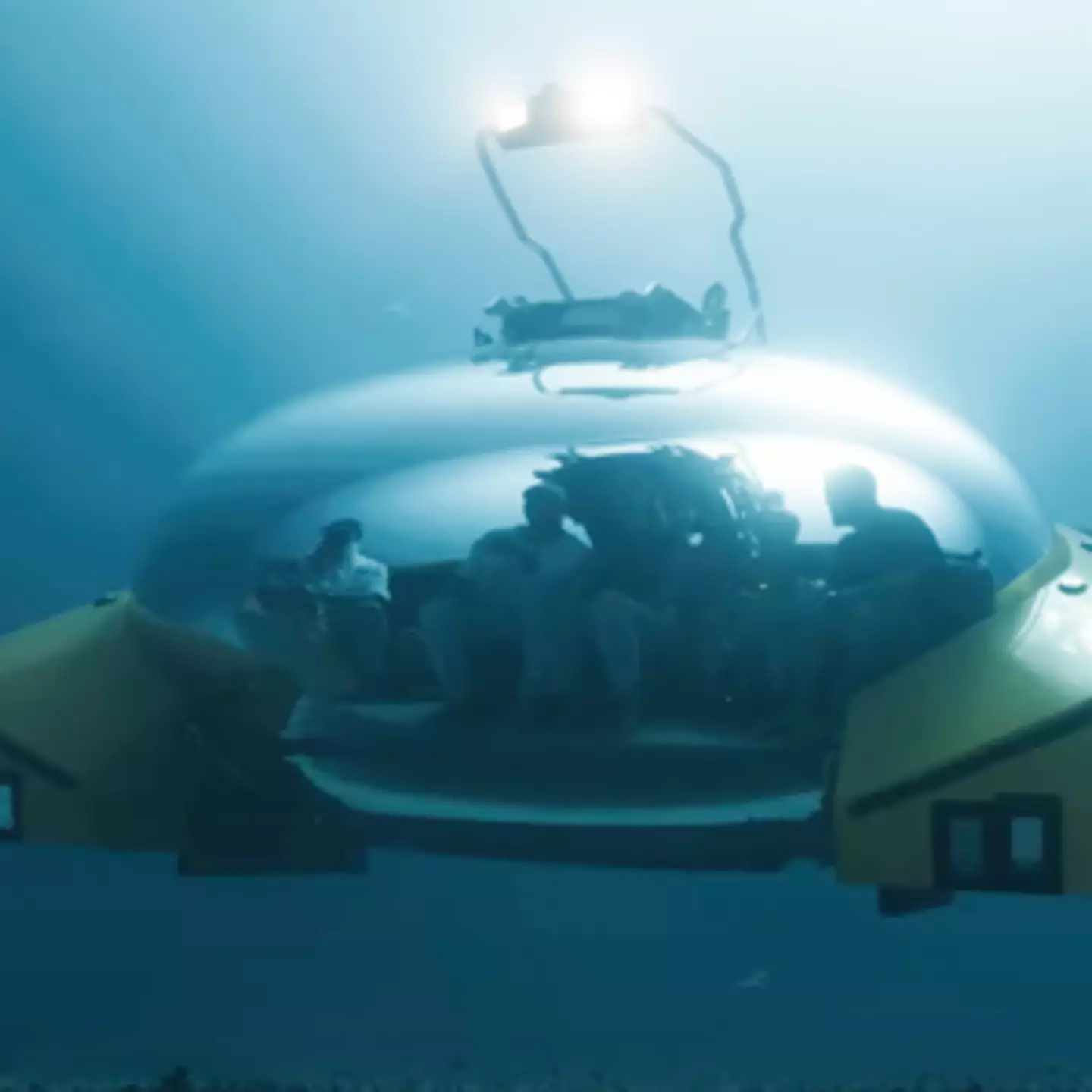 Inside incredible new 'UFO looking' submarine launched as the ultimate vessel for deep sea sightseeing