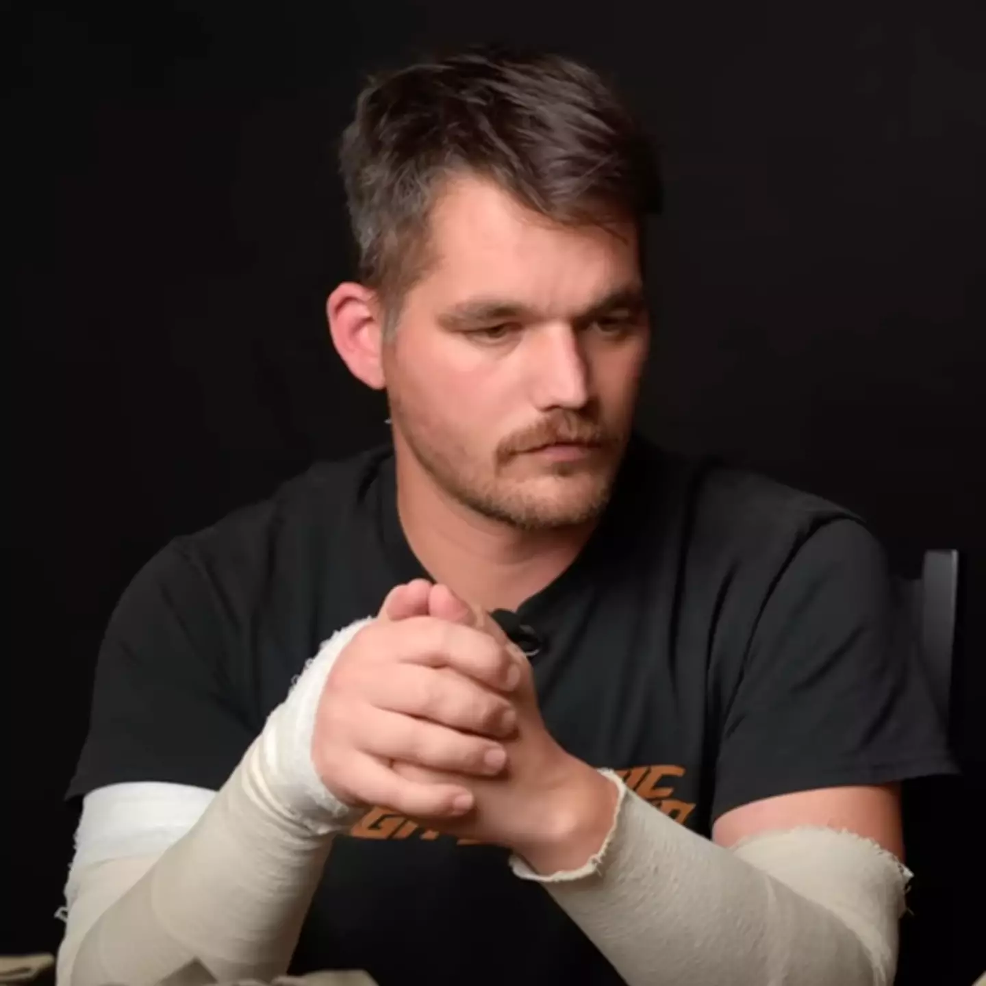 Man injured in rocket launcher explosion speaks out on the horrifying experience