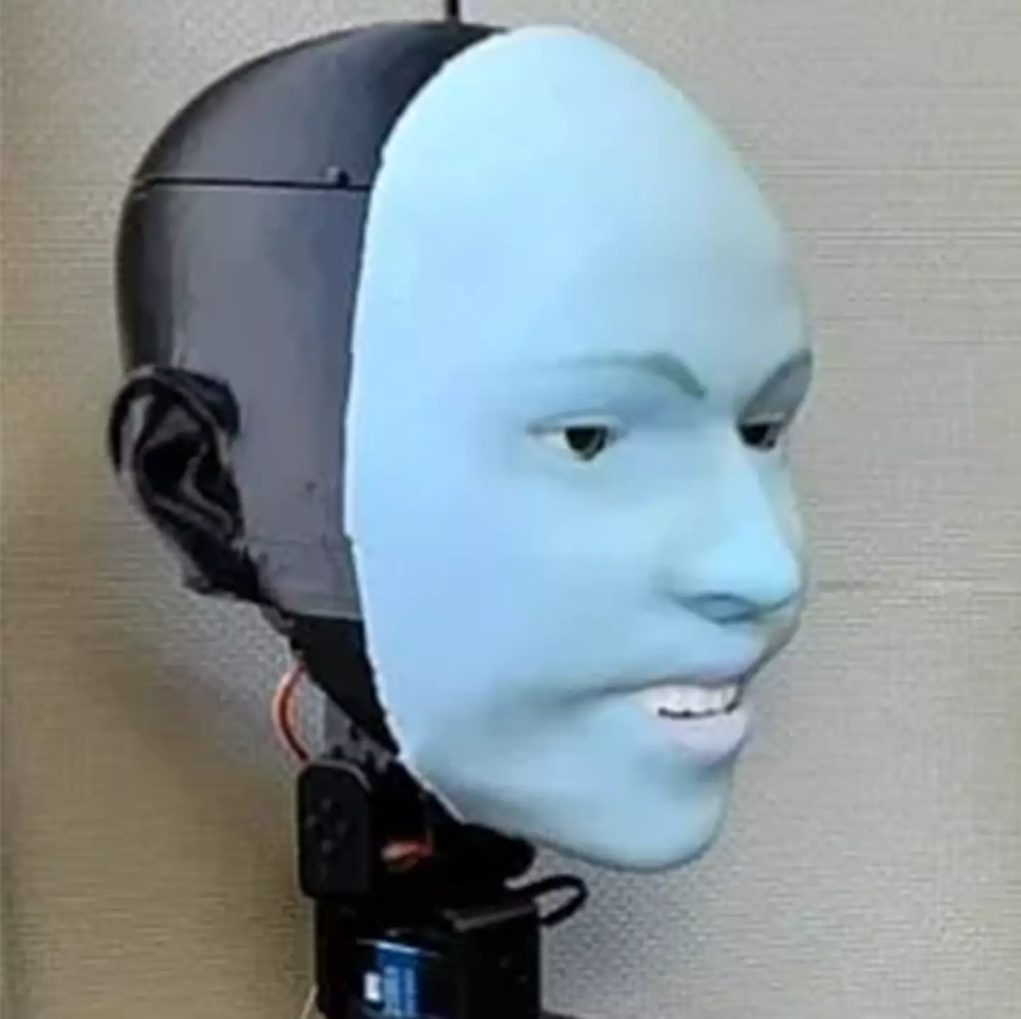 Scientists create creepy robot that can smile back at you