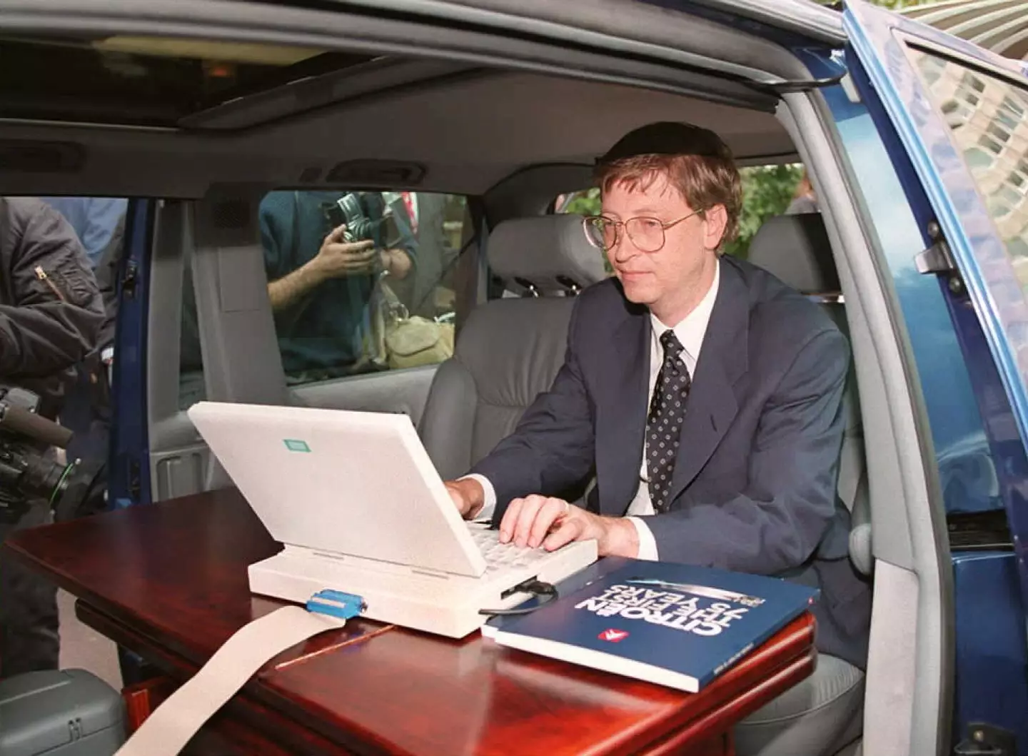 Bill Gates made these predictions in 1995 (Michel GANGN/AFP via Getty Images)