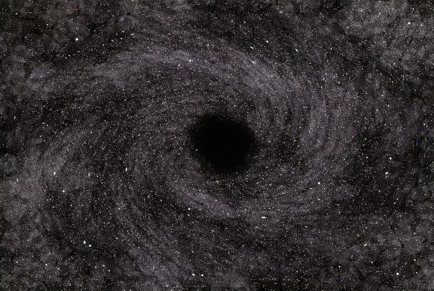 Black holes have such a strong gravitational pull, not even light can escape them.