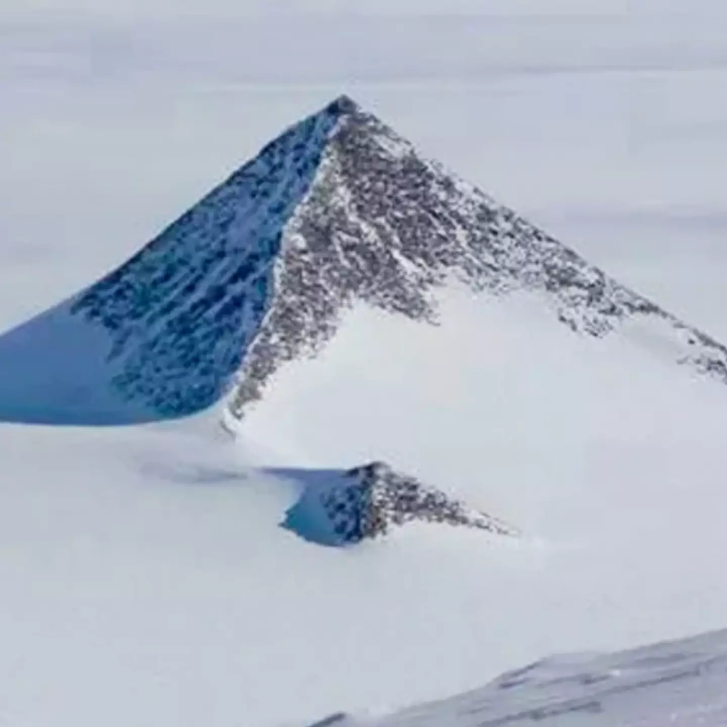 The truth behind mysterious 'pyramid' discovered in Antarctica