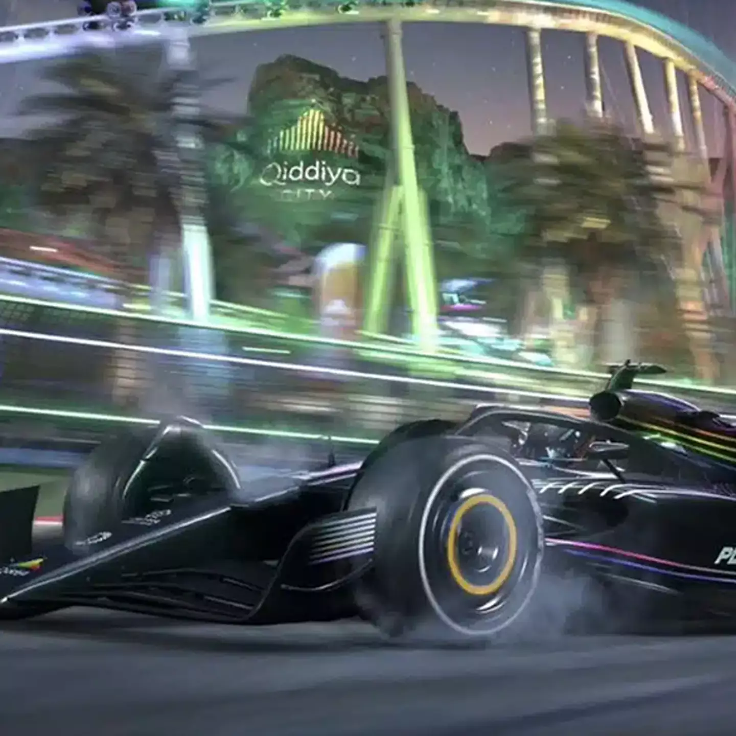 Footage of Saudi Arabia’s new Mario Kart-inspired F1 track called ‘the future of racing’