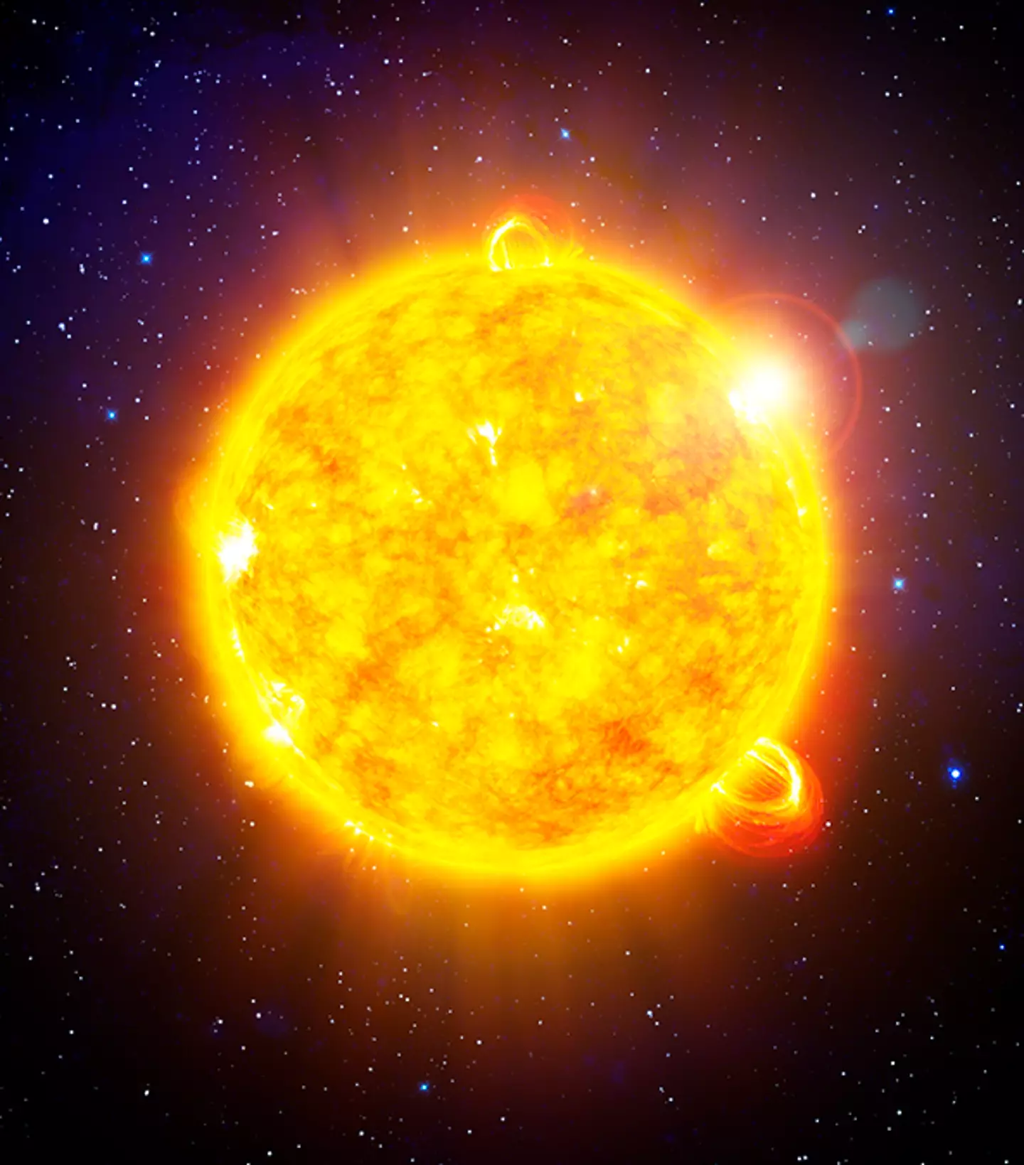 Radiant Fury: Sun Unleashes Powerful X1.0 Class Solar Flare