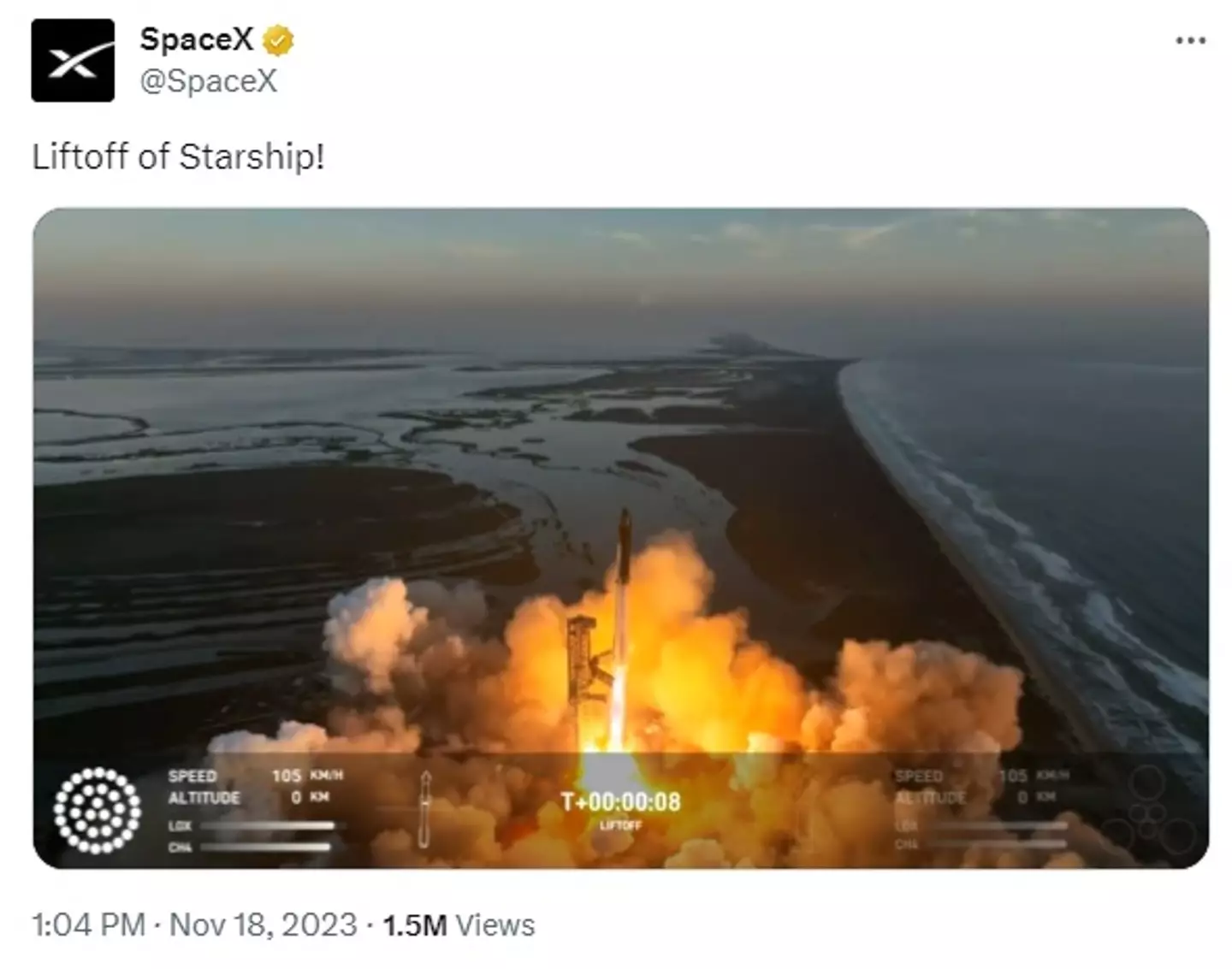 SpaceX Twitter