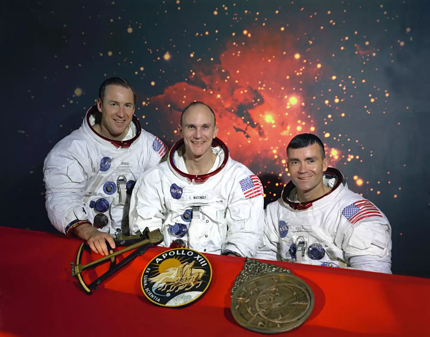 The crew's oxygen was leaking into space (Heritage Space/Heritage Images via Getty Images)