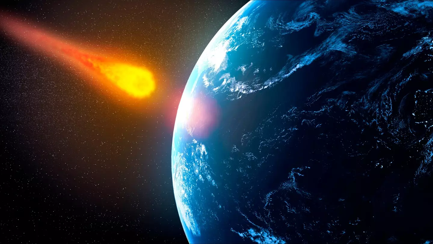 The video reveals that Earth will suffer from the impact of an asteroid (ANDRZEJ WOJCICKI/Getty)