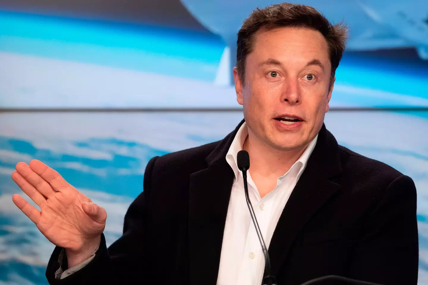 Elon Musk took a 'crazy amount' of flights this year.