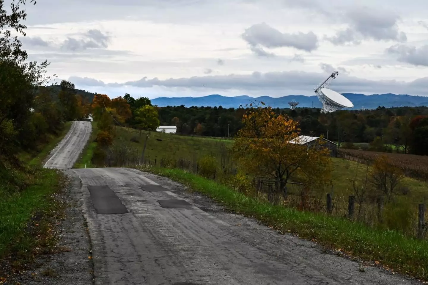 WiFi is banned in the small town of Green Bank, West Virginia (ROBERTO SCHMIDT/AFP via Getty Images)