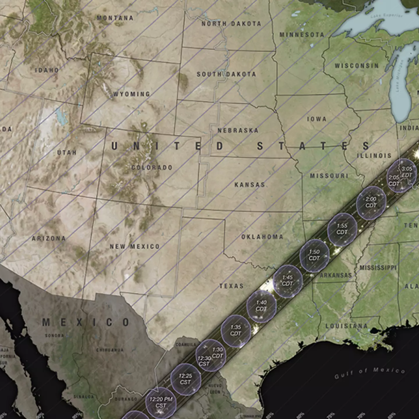 Calculator reveals best places to be to watch upcoming solar eclipse