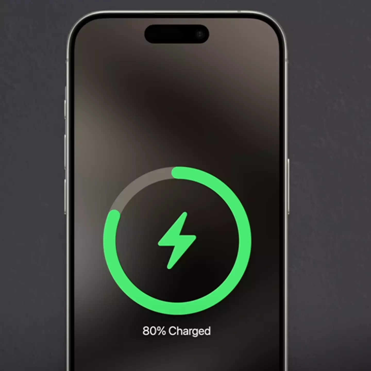 Important reason why your iPhone only charges to 80%