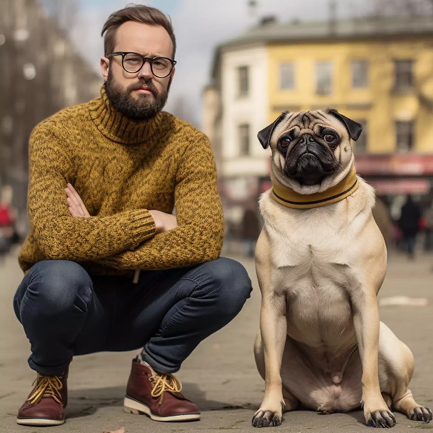 What AI thinks you look like based off what dog breed you own