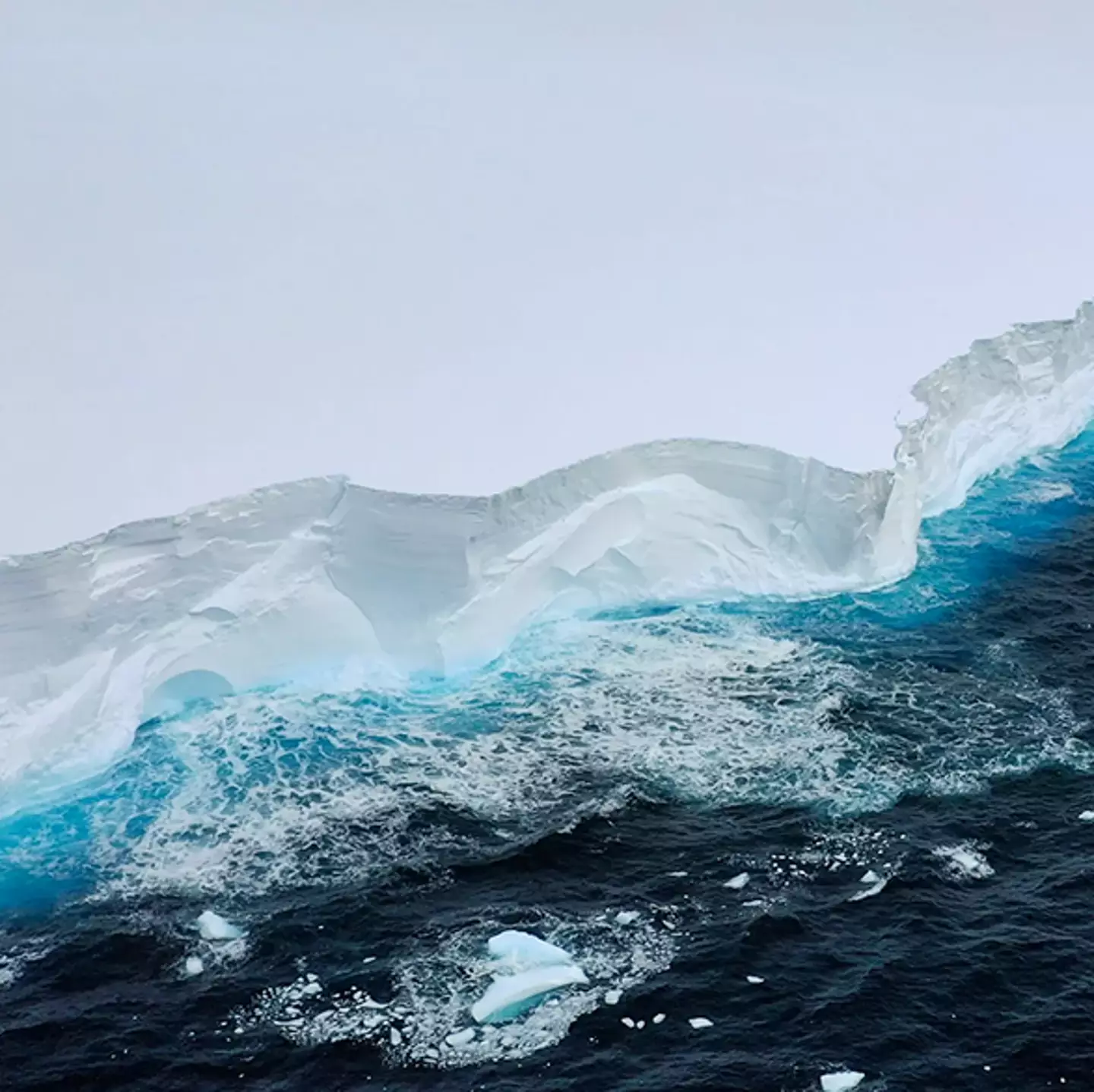 World’s biggest iceberg is almost as tall as The Shard and weighs one trillion tons