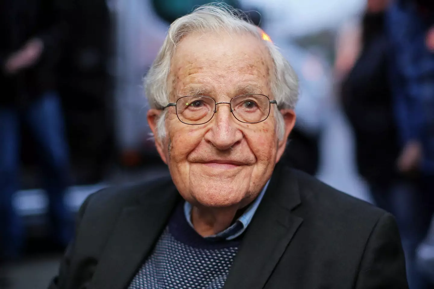 Noam Chomsky is one of the book's contributors.
