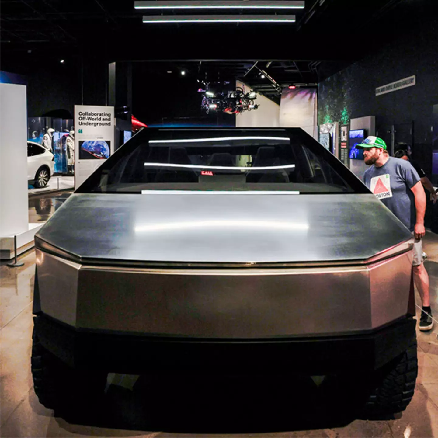 Man who went to view the Tesla Cybertruck in person says it's surprisingly different up close