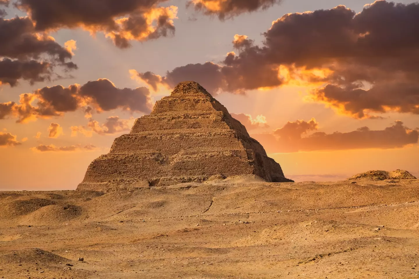 The Djoser Step is often thought to be the oldest pyramid in the world.