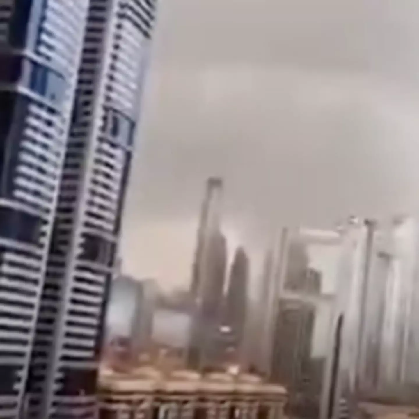 Incredible footage shows Dubai's artificial rain that's used to tackle high temperatures