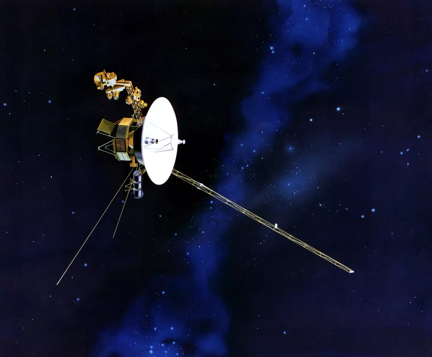 An artist's concept of Voyager.