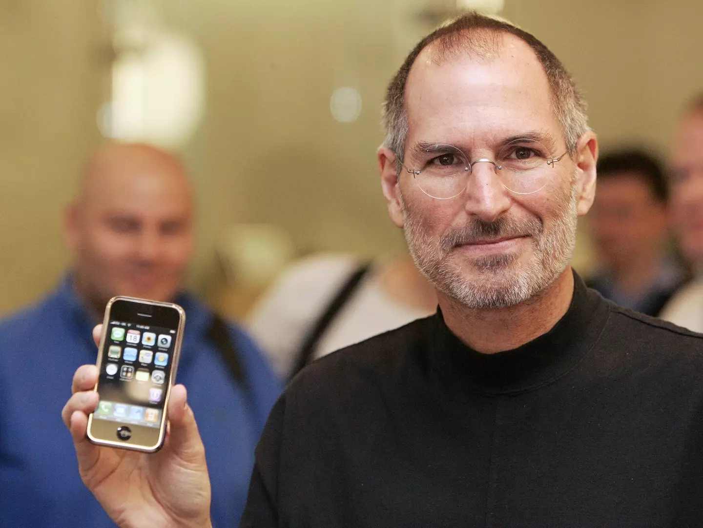 Steve Jobs debuted the first iPhone in 2007.