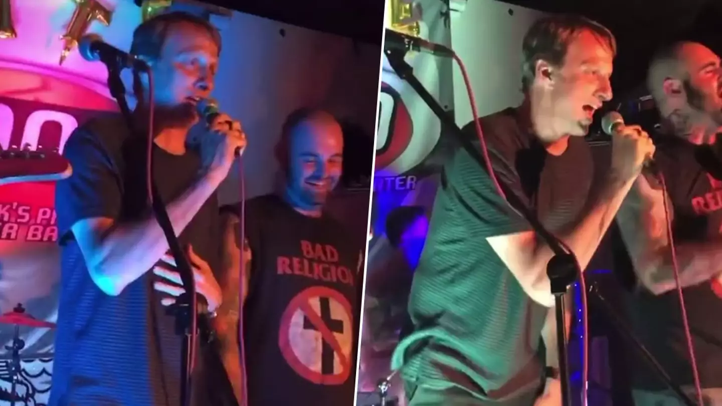 Tony Hawk Turned Up To Join Tribute Band Singing Songs From His Games