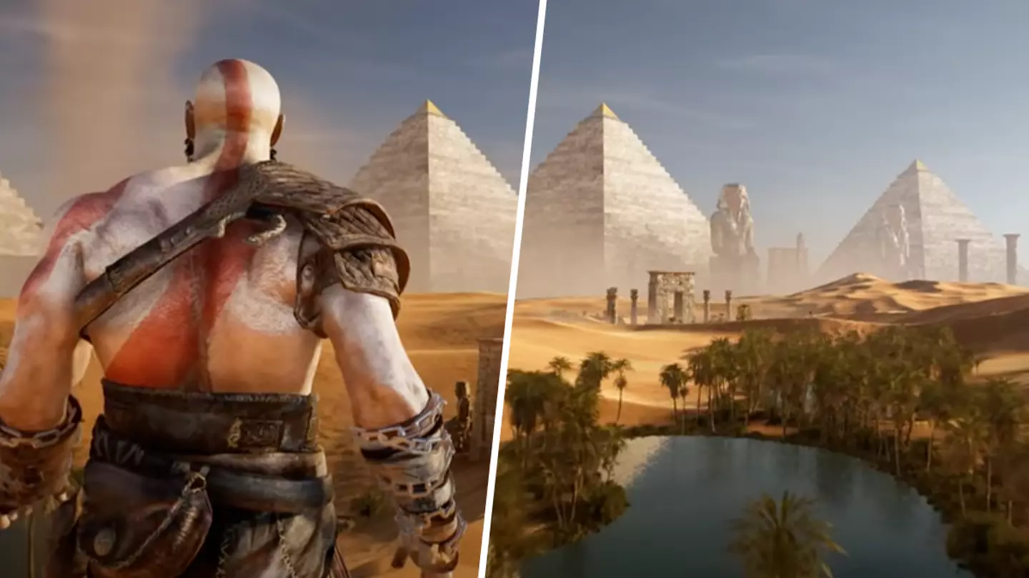 God Of War finally goes to Egypt in breathtaking Unreal Engine 5 trailer 