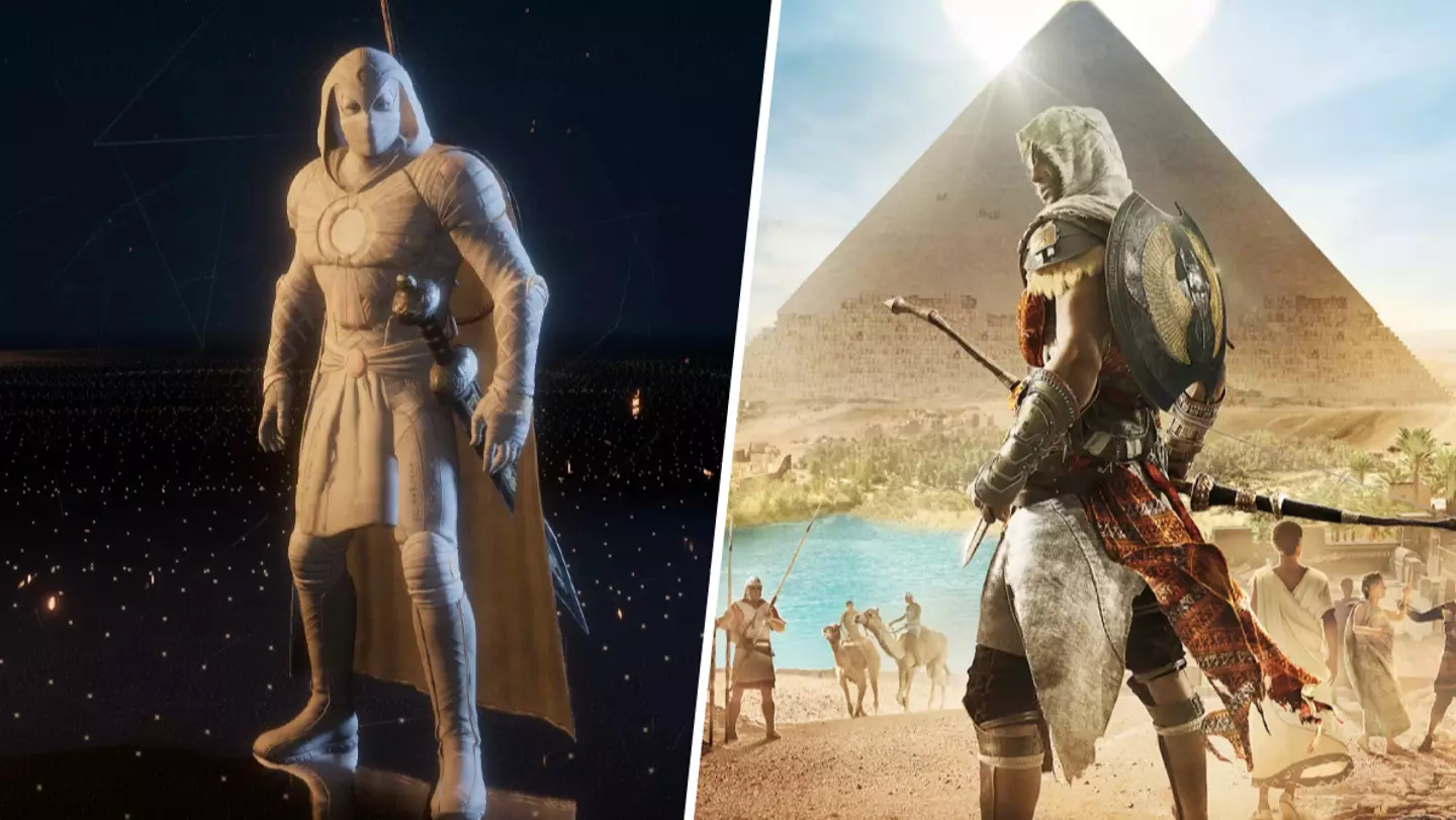 Assassin's Creed Origins lets you play as Moon Knight in rad free download 