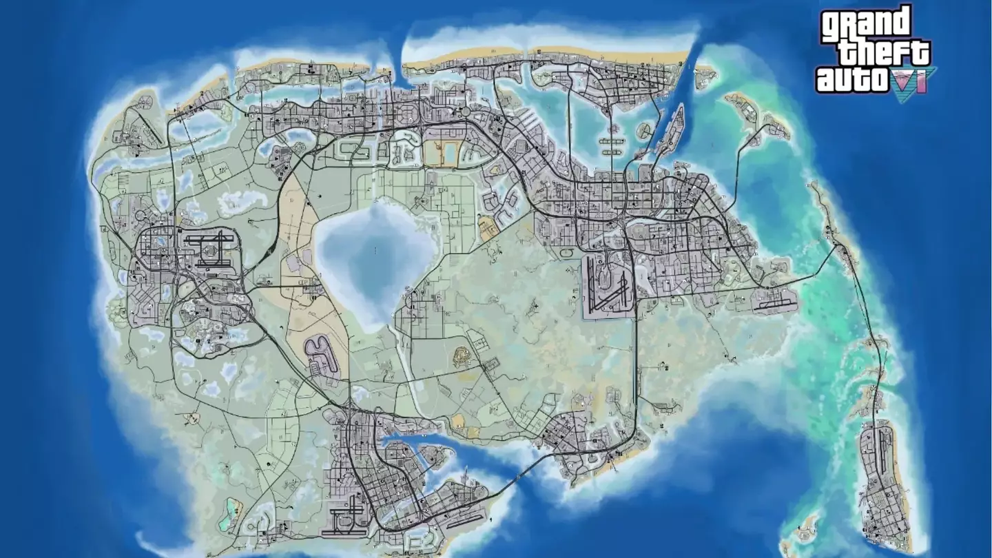 GTA VI map concept 
