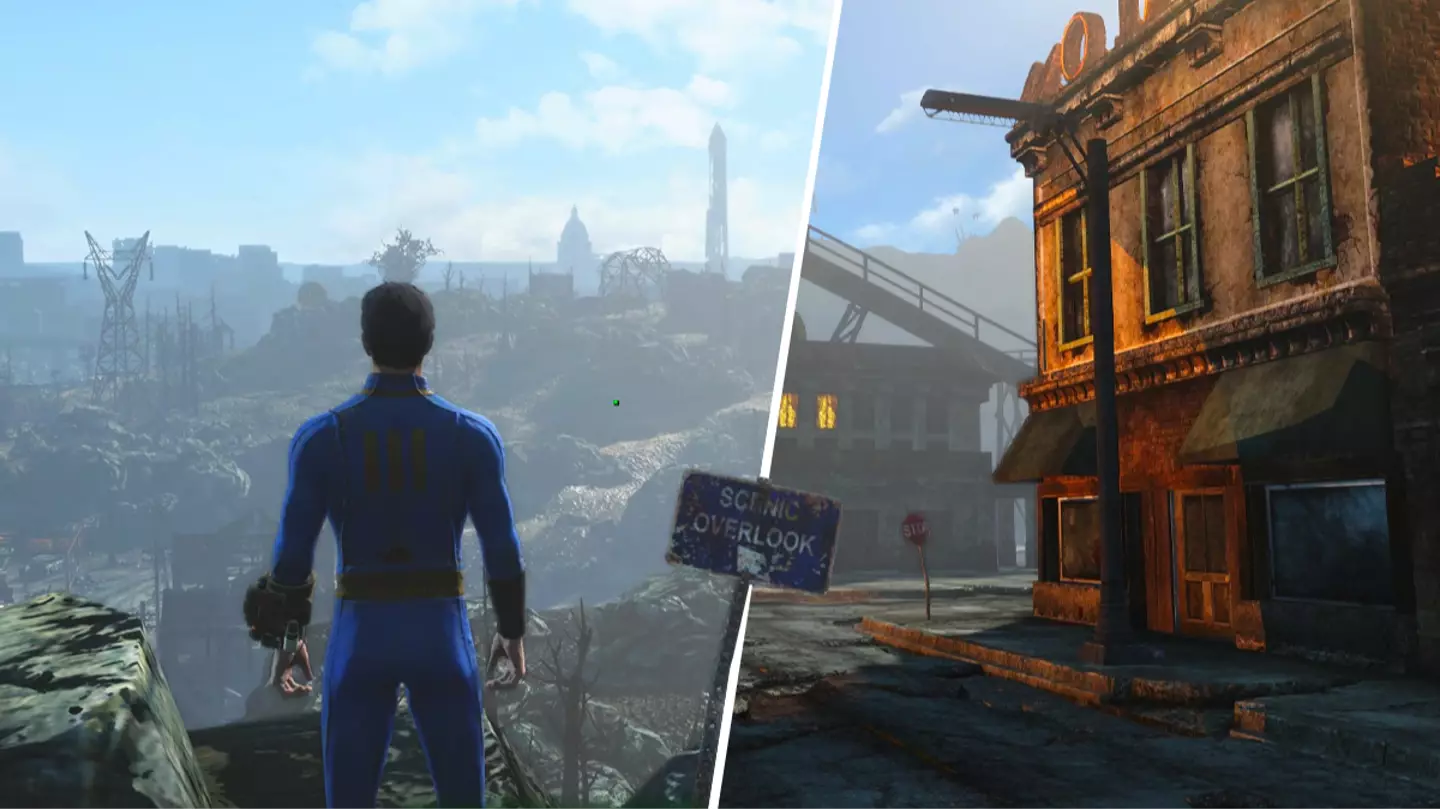 Fallout 4 players can explore a remastered New Vegas in this free download 