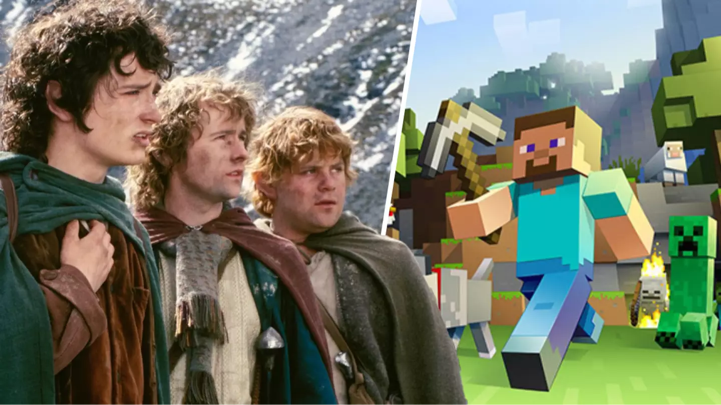 The Lord Of The Rings fans have built the whole of Middle-Earth in Minecraft